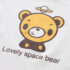 Комплект с Мохер Жилетка Bear in Space - 3 части