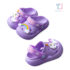 Джапанки Кроксове с 3Д Щампа Unicorn Purple