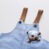 Комплект с Деним Гащеризон и 3Д Елементи Sleepy Bear - 3 части