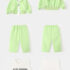 Спортен Комплект с Качулка и Модерна Талия Green Chick - 3 части
