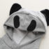 Комплект с Качулка и Чантичка Coolest Panda Grey – 3 части