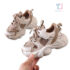 Спортни Сникърси с Връзки и Велкро Sporty Label Beige
