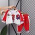 Спортен Комплект с Бродерии Spider Red Macro – 3 части