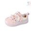 Спортно-Елегатни Обувки с Връзки и 3Д Цветя Floral Elegance Pink