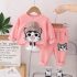 Спортен Комплект с Добавени Модерни Апликации и 3Д Елемнти Beanie Cat Pink - 2 части