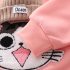 Спортен Комплект с Добавени Модерни Апликации и 3Д Елемнти Beanie Cat Pink - 2 части