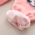 Спортен Комплект с Добавени Модерни Апликации и 3Д Елемнти Beanie Cat Pink - 2 части