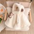 Пухкаво Пончо от Плюш с Качулка и 3Д Елементи Snuggly Teddy