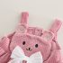 Вафлен Комплект с Туника, 3Д Елементи и Елегантен Панталон Adorable Bunny - 3 части