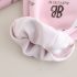 Спортен Комплект с Висока Яка, Закопчаване с Цип и Множество Щампи BB Allover Pink - 2 части