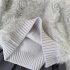 Premium Комплект от Пухкав Пуловер с 3Д Елементи и Плисирана, Кожена Пола Fashion Mystic - 2 части