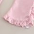 Модерен Комплект с Набор от Къдри, Бродерии и 3Д Панделки Mini Ballerina Pink - 2 части