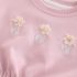 Модерен Комплект с Набор от Къдри, Бродерии и 3Д Панделки Mini Ballerina Pink - 2 части