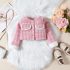 Официален Комплект от Букле със Сако, Пола и Барета Parisian Style Pink - 3 части