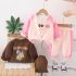 Спортен Комплект с Щампи и Тик-Так Закопчаване Sporty Choc - 3 части