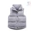 Джинсов Елек с Висока Яка и Тик-Так Копчета Chillproof Corduroy Grey