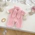Пухкав Гащеризон с Качулка и 3Д Ушички Little Fluff Wonderland Pink