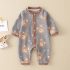 Гащеризон от Фино Плетиво с Мечета Fuzzy Friend Onesie