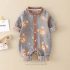 Гащеризон от Фино Плетиво с Мечета Fuzzy Friend Onesie