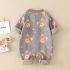 Гащеризон от Фино Плетиво с Мечета Fuzzy Friend Onesie