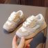 Спортни Обувки от Еко Велур с Добавени Връзки и Дишаща Мембрана TrekX White&Beige