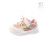 Спортни Обувки от Велур и Еко Кожа с Велкро Закопчаване и Връзки Sunset Dash Pink