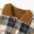 Яке с Подплата от Еко Вълна и Добавени Джобове Heritage Check