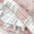 Рокля с Дълъг Ръкав, Яка Тип "Питър Пан" и Висулка Pink Teddy Plaid - 2 части