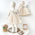 Premium Рокля с Дълъг Ръкав, Френска Дантела и Тюл Romantic Ruffles Mini