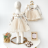 Premium Рокля с Дълъг Ръкав, Френска Дантела и Тюл Romantic Ruffles Mini