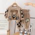 Комплект с Релефна Щампа Basket Bear Mocca – 2 части