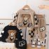 Комплект с Релефна Щампа Basket Bear Mocca – 2 части