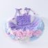 Premium Рокля с Многопластова Туту Пачка и Помпони Candy Rainbow Lilac