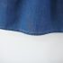 Дънкова Рокля с Къдри, 3Д Елементи и Бродерии Little Peekaboo Indigo