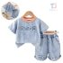 Дънков Комплект с Тениска и Къс Панталон Denim Hope - 2 части