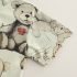 Комплект от Тениска с Множество Мечета и Къс, Деним Панталон Bear Buddy Green – 2 части