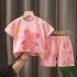 Памучен Комплект с Копчета Bearlight Pink - 2 части