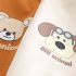Комплект от Блузка/Суитшърт с Множество Щампи и Панталон Bill Animal Bear Caramel - 2 части