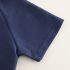 Комплект от Тениска с Класическа Яка и Къс Панталон с Бродерии Classic Polo Navy - 2 части