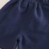 Комплект от Тениска с Класическа Яка и Къс Панталон с Бродерии Classic Polo Navy - 2 части