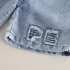Дънков Комплект с Тениска и Къс Панталон Denim Hope - 2 части