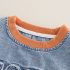 Дънков Комплект с Тениска и Къс Панталон Denim Hope - 2 части