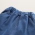 Дънков Комплект от Суитшърт с Полу Цип и Панталон Lil' Denim - 2 части