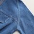 Дънков Комплект от Суитшърт с Полу Цип и Панталон Lil' Denim - 2 части