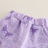Спортен Комплект от Суитшърт с Висока Яка и Панталон Lilac Fun - 2 части
