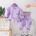 Спортен Комплект от Суитшърт с Висока Яка и Панталон Lilac Fun - 2 части
