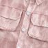 Комплект от Модерна Риза с Класическа Яка, Джобове, Блузка и Панталон Neutral Vibes Pink - 3 части