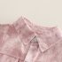 Комплект от Модерна Риза с Класическа Яка, Джобове, Блузка и Панталон Neutral Vibes Pink - 3 части