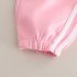 Модерен, Спортен Комплект с Класическа Яка и Тик-Так Копчета Sporty Pink Glam - 2 части