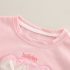 Комплект с Бродерии и Ефектни, 3Д Елементи Summer Bear Delight Pink - 2 части
